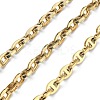 Ion Plating(IP) 201 Stainless Steel Oval Link Chains CHS-E030-01G-01-1