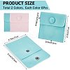 12Pcs 2 Colors Square Velvet Jewelry Bags TP-CP0001-02A-2