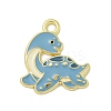 Alloy Enamel Pendants ENAM-I060-10E-1