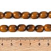 Dyed Imitation Tiger Eye Glass Beads Strands GLAA-H040-02E-4