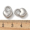 Anti-Tarnish 304 Stainless Steel Charms STAS-Q334-39P-3