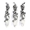 Natural Howlite Faceted Double Termimal Pointed Big Pendants G-P547-03AS-10A-1