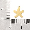 Ion Plating(IP) 304 Stainless Steel Charms STAS-N103-194G-05-3