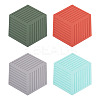 Hexagon PVC Hot Pads Heat Resistant Sets LS-CF-TAC0001-09-1