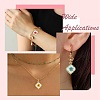 10Pcs 5 Colors Zinc Alloy Epoxy Resin Pendants FIND-CJ0004-93-7