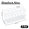 6 Hole Glass Multi-Use Cylinder Tube Display Racks AJEW-WH0596-418B-2