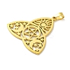 304 Stainless Steel Pendants STAS-M067-04G-2