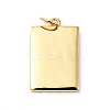 Rack Plating Brass Pendants X-KK-H431-38G-2