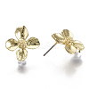 Alloy Stud Earring Findings PALLOY-N150-56-3