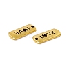 Tibetan Style Alloy Rectangle with Word Love Pendants LS-TIBEP-Q043-069AG-RS-4