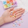 240Pcs 8 Colors Opaque Acrylic Multi-Strand Links MACR-YW0001-45-9