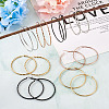 Stainless Steel Hoop Earrings STAS-TA0001-17-3