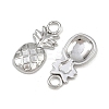 Fruit 304 Stainless Steel Charms STAS-H242-03P-08-2