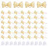 80Pcs Alloy Stud Earring Findings FIND-DC0007-32-1
