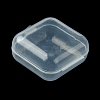 Plastic Bead Storage Containers with Hinged Lid CON-XCP0002-31-4