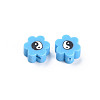 Handmade Polymer Clay Beads CLAY-N008-027B-2