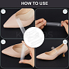 12 Pairs 3 Style Transparent TPU Anti-Loose Shoelace for High-heeled Shoes FIND-CP0001-95-6