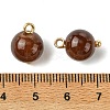 Alloy Glass Pendants GLAA-P080-03G-08-3