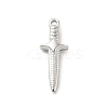 Non-Tarnish 304 Stainless Steel Pendants LS-STAS-B032-28P-1