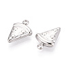 304 Stainless Steel Charms X-STAS-T067-78P-2