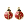 304 Stainless Steel Enamel Charms STAS-S172-03A-G-1