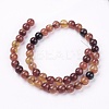 Natural Agate Bead Strands X-G-R173-8mm-05-2