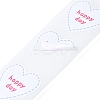 500Pcs Heart with Thank You Roll Stickers DIY-U008-01A-3