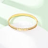 304 Stainless Steel Micro Pave Cubic Zirconia Hinged Bangles for Women BJEW-Z146-03G-1