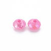 Opaque Acrylic Beads MACR-Q239-018C-07-4