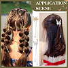 4Pcs 2 Colors Zinc Alloy Alligator Hair Clips for Women Girls PHAR-FG0001-01-5