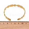 304 Stainless Steel Cuff Bangles for Women LS-BJEW-F491-01G-02-3