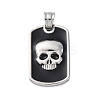 304 Stainless Steel Enamel Pendants STAS-U043-06A-P-1