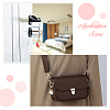 3Pcs 3 Colors Enamel Alloy Flower with Acrylic Strawberry Keychain KEYC-DC0001-31-6