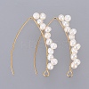 PVD Vacuum Plating 304 Stainless Steel Earring Hooks X-EJEW-JE03759-1