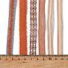 18 Yards 6 Styles Polyester Ribbon SRIB-C001-D08-4