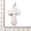 Non-Tarnish 304 Stainless Steel Pendants STAS-Z080-03P-3