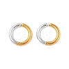 304 Stainless Steel Clip-on Earrings EJEW-Z014-01G-GP-1