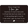 Stainless Steel Blank Thermal Transfer Cards and Paper Envelopes DIY-FG0001-74D-1