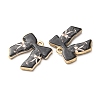 Printed Alloy Pendants AL-CBA7256-29G-02-3