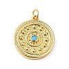 Rack Plating Brass Pendants KK-H431-57G-1