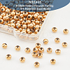 Hollow Round PVD Vacuum Plating 304 Stainless Steel Beads STAS-NB0001-66-4