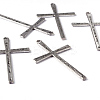 Tibetan Style Alloy Cross Large Pendants LS-EAAA0100Y-NF-3