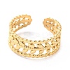 Ion Plating(IP) 304 Stainless Steel Finger Rings X-RJEW-L102-27G-2