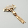 Alloy Rhinestone Bag Decorative Buckle Clip FIND-WH0111-190-3