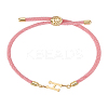 1Pc Adjustable Nylon Cord Slider Bracelets for Women BJEW-LP0001-32H-03-1