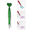 Heart ABS Plastic Nail Art Rhinestones Pickers Pens AJEW-C040-02D-1