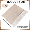 Polyester Lace Tassels Gauze Scarf for Women AJEW-WH20077-040A-2