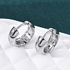 316 Surgical Stainless Steel Hoop Earrings for Women EJEW-G429-01B-P-2