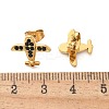 304 Stainless Steel Stud Earrings EJEW-F361-09G-3