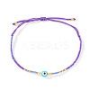 Glass Seed Beaded Braided Bracelets WV7941-9-1